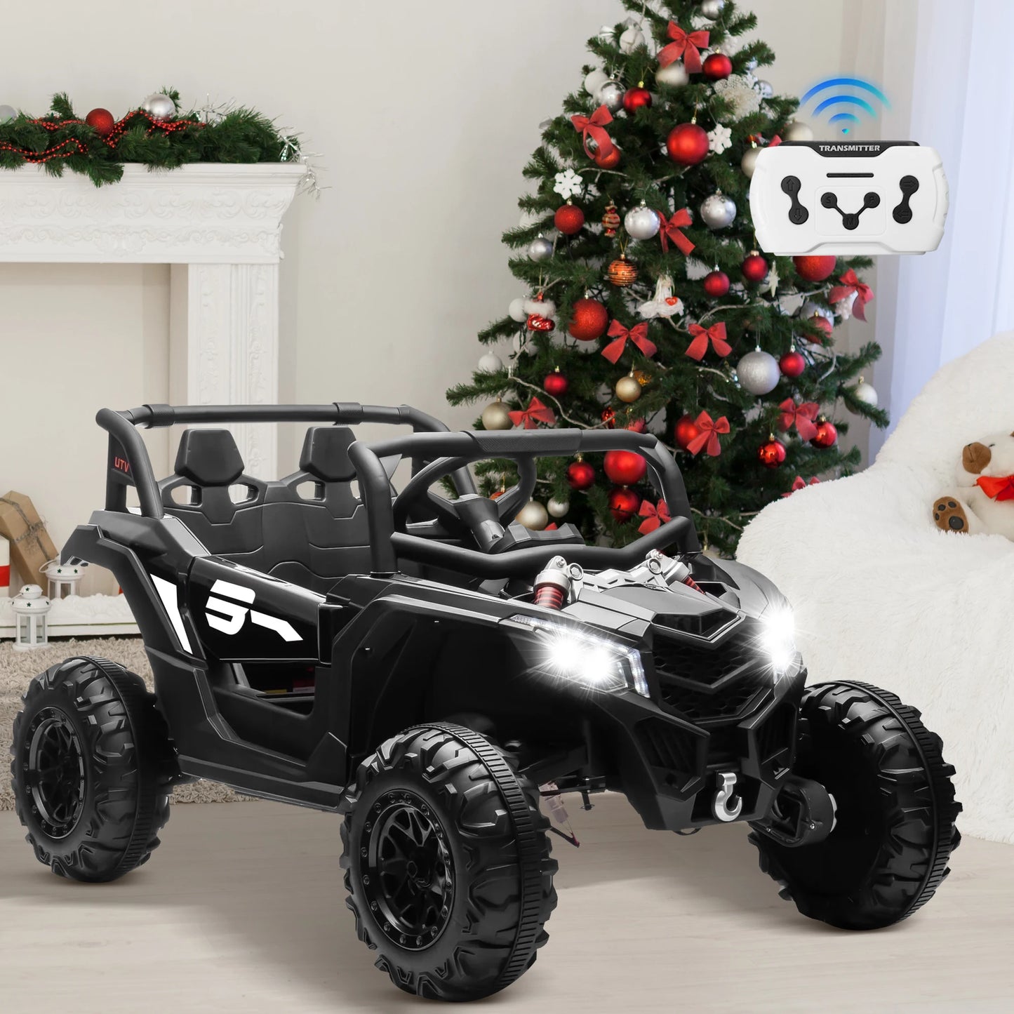 24V Ride On Car for Kids w/Remote Control,  Battery Powered