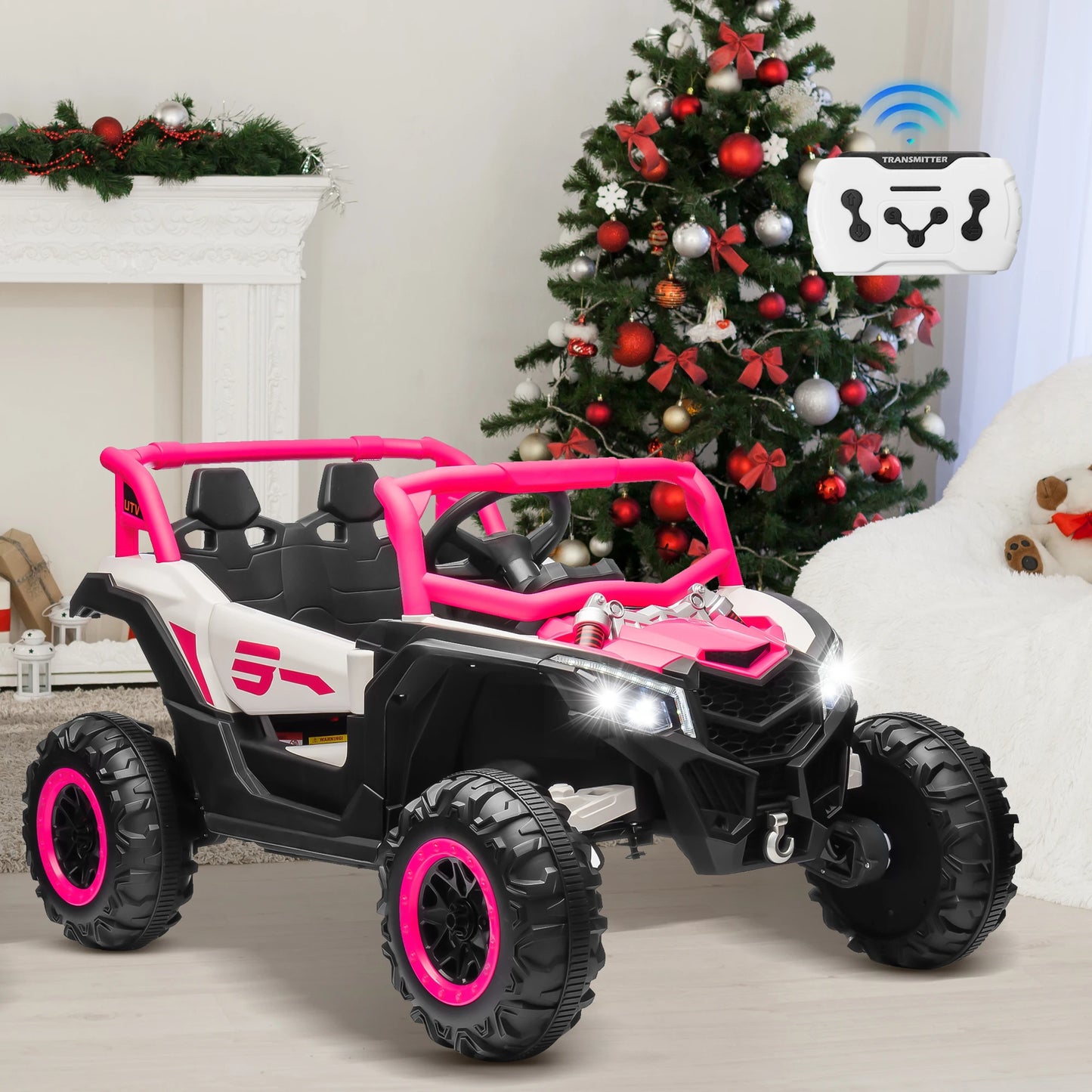 24V Ride On Car for Kids w/Remote Control,  Battery Powered
