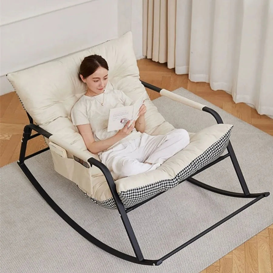 Comfortable oversized bird's nest  rocking chairs,