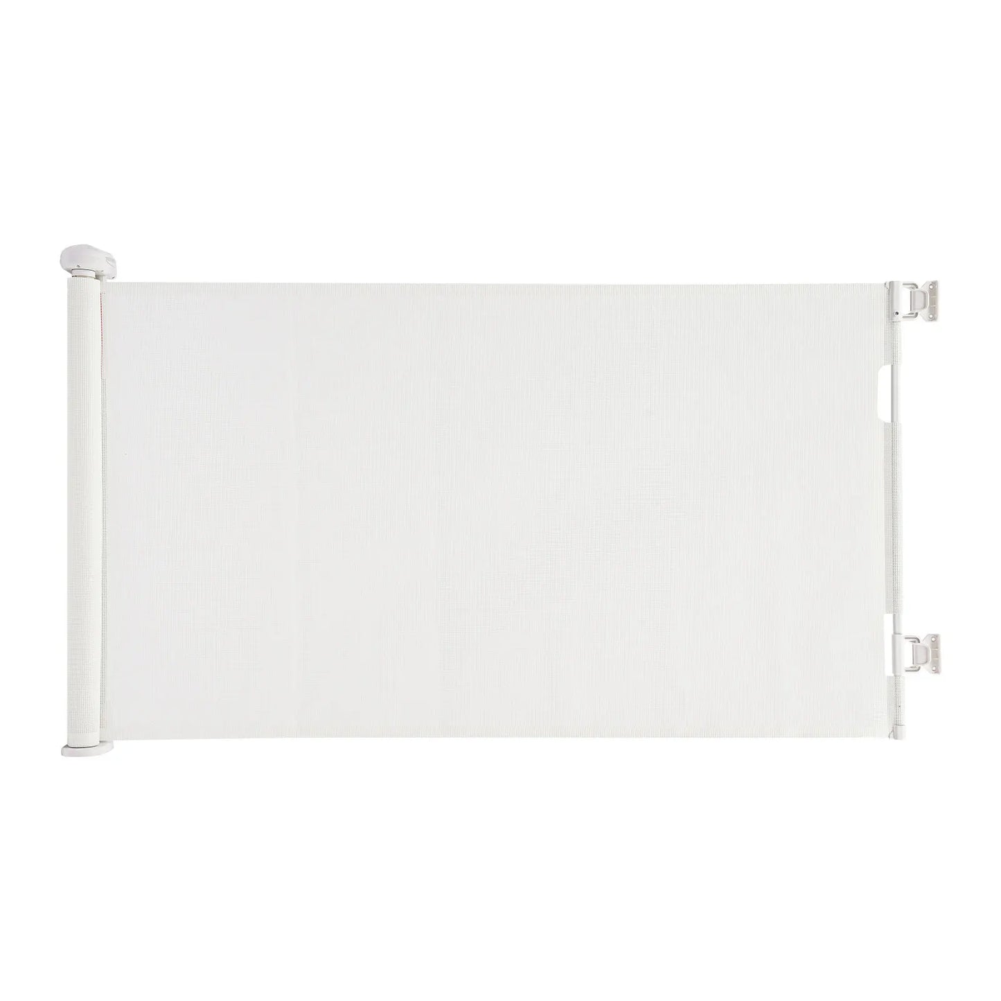 White/Black Iron Pet Fence 40-300cm Adjustable 84cm Height 10-40lbs Small Medium Dogs Indoor Safety Gate