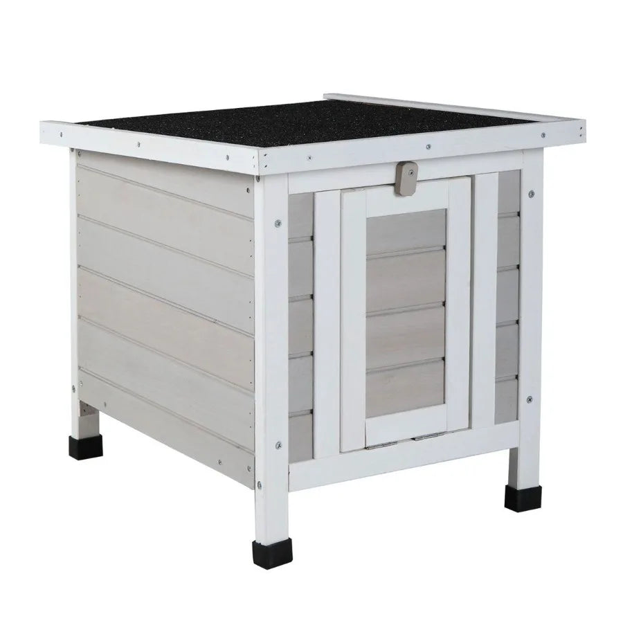 Modern Wooden Rabbit Cat Dog Hutch Indoor Outdoor