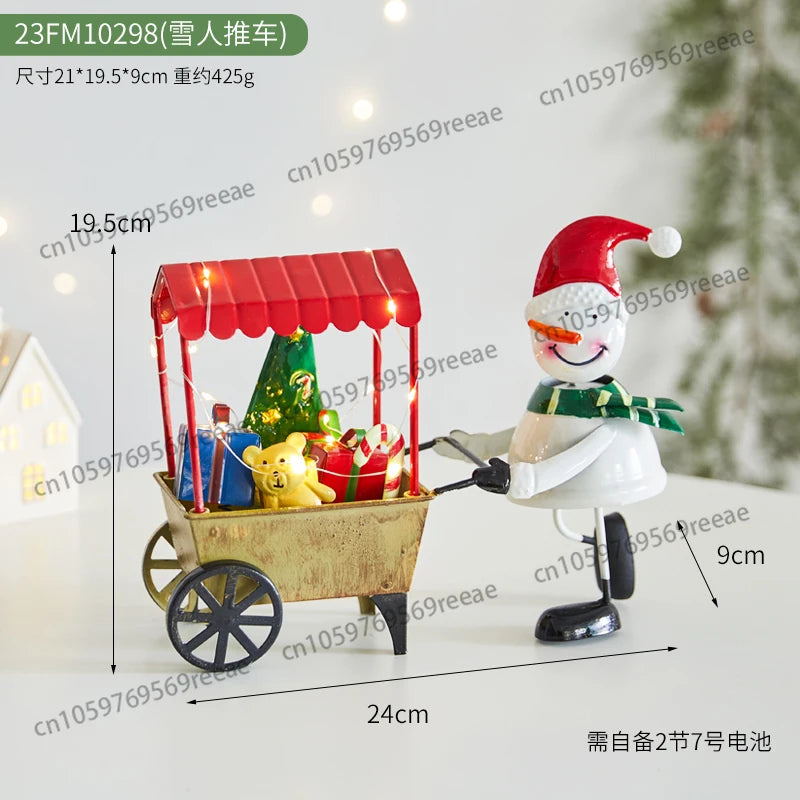 Christmas Decorations Small House Mailbox