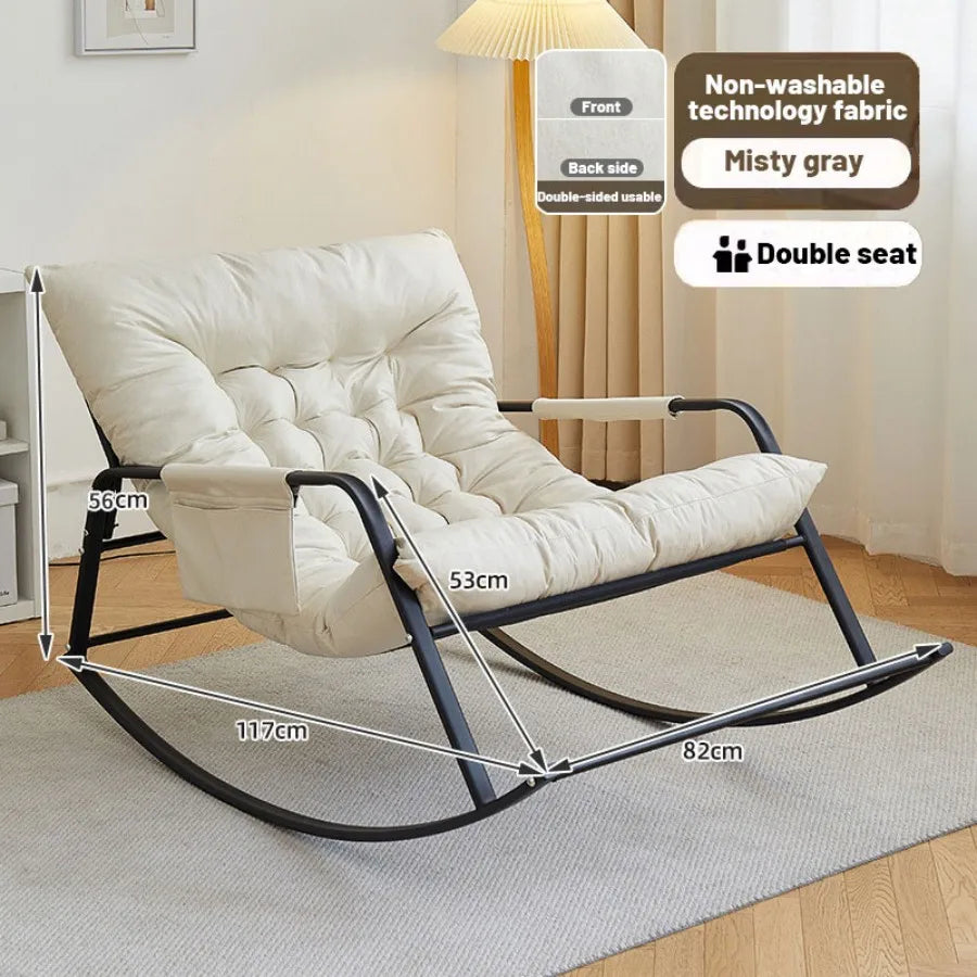 Comfortable oversized bird's nest  rocking chairs,