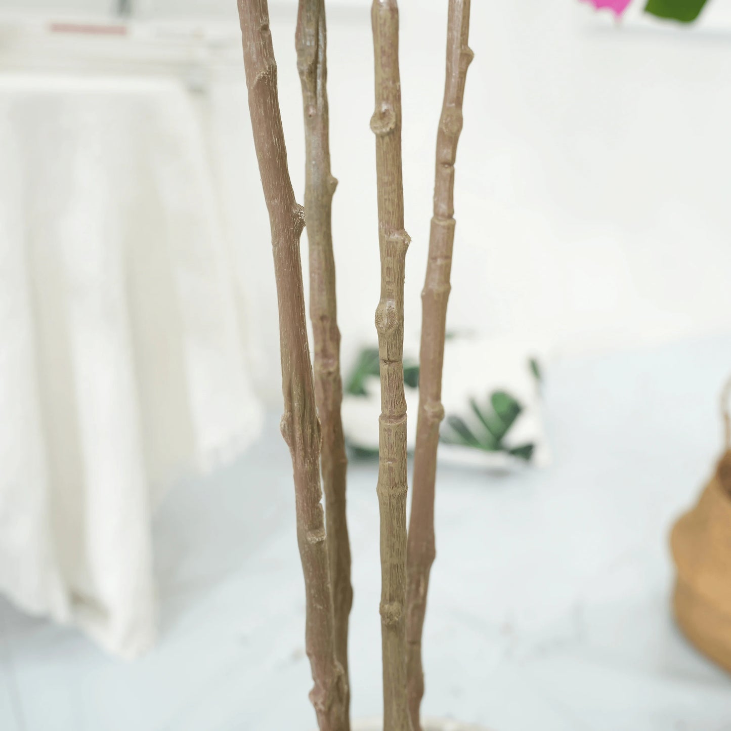 Artificial Bougainvillea Tree Green Plant Bendable Branches And Stems