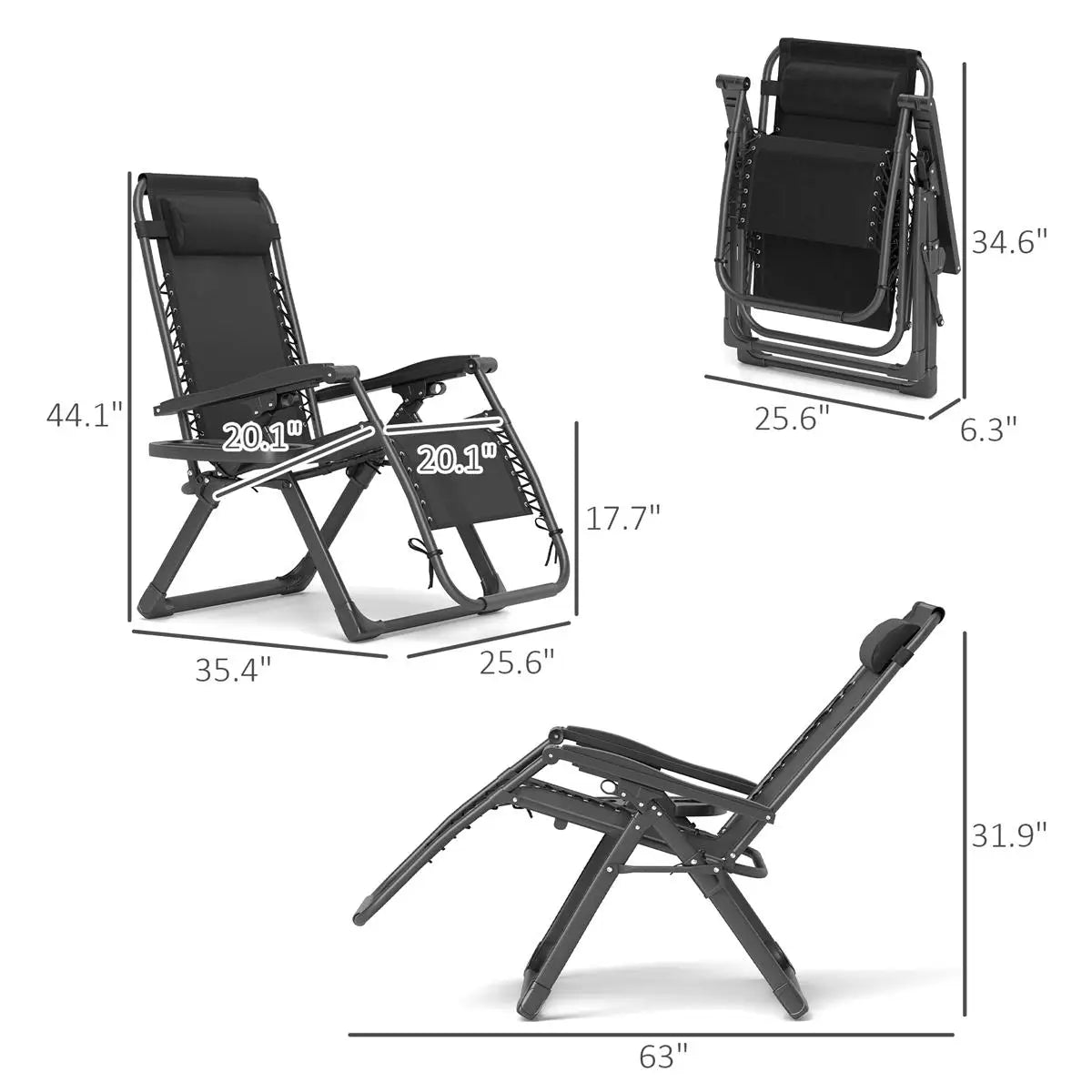 Portable Folding Lounge Chairs