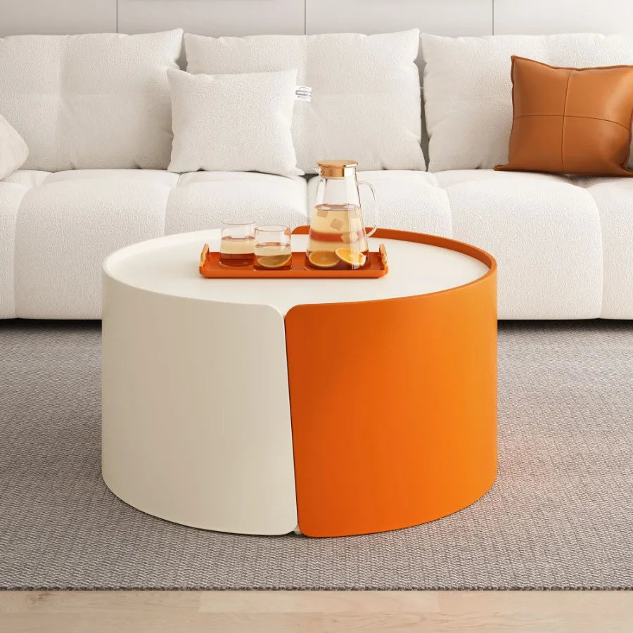 Nesting Coffee Table Round Nesting Tables and End Tables