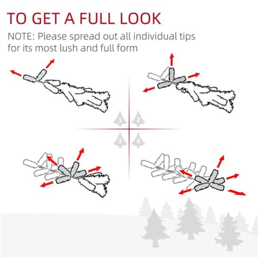 7.5ft Christmas tree