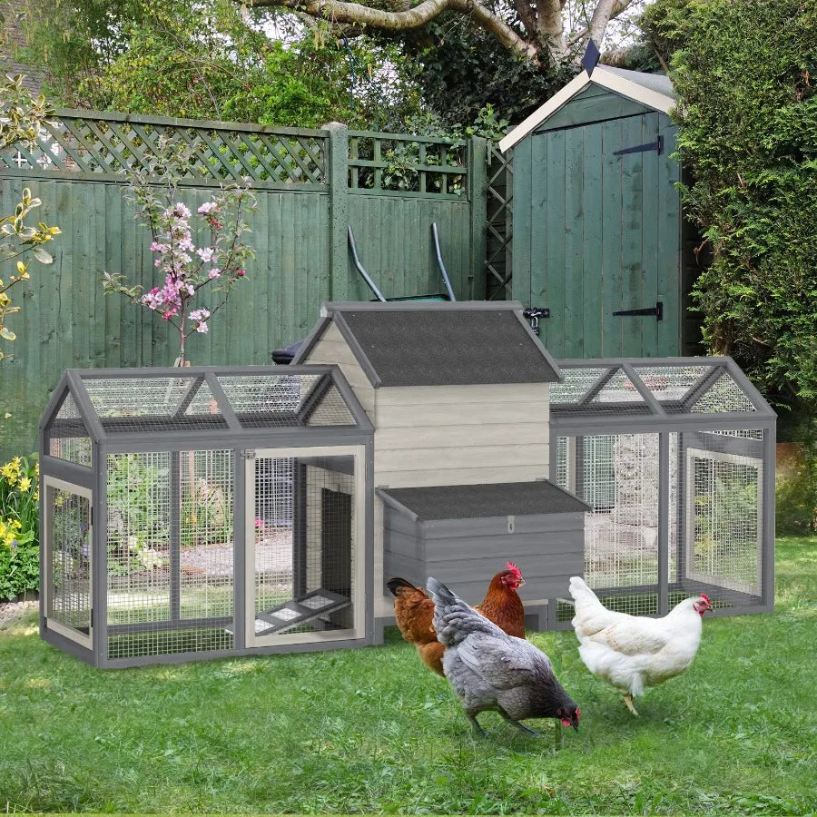 Large Chicken Coop Wooden  Rabbit Hutch