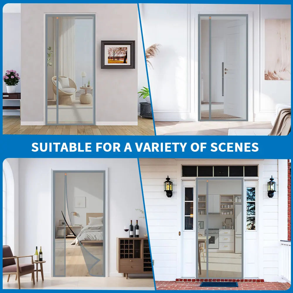 Screen Door Curtains