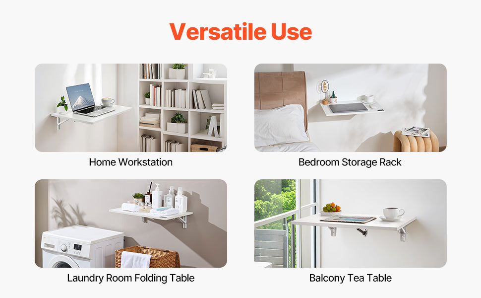 Wall Mounted Folding Table Drop Leaf