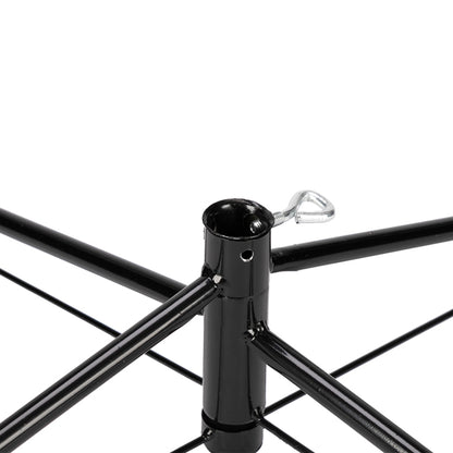 6ft 1600 Branches PVC Christmas Tree Black