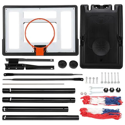 Basketball Hoop Outdoor Portable  Adjustable Height