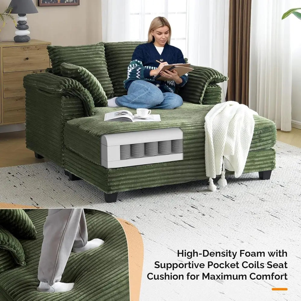 Oversized Chaise Lounge Chair