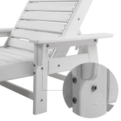 Backrest Adjustable Lying Bed White