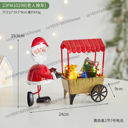 Christmas Decorations Small House Mailbox