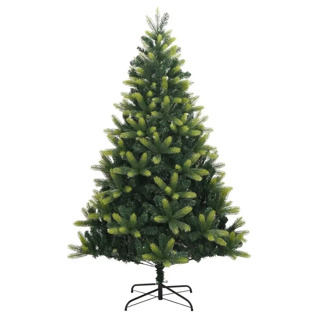 59.1 Inch Artificial Hinged Christmas Tree with Stand - Festive Holiday Decor
