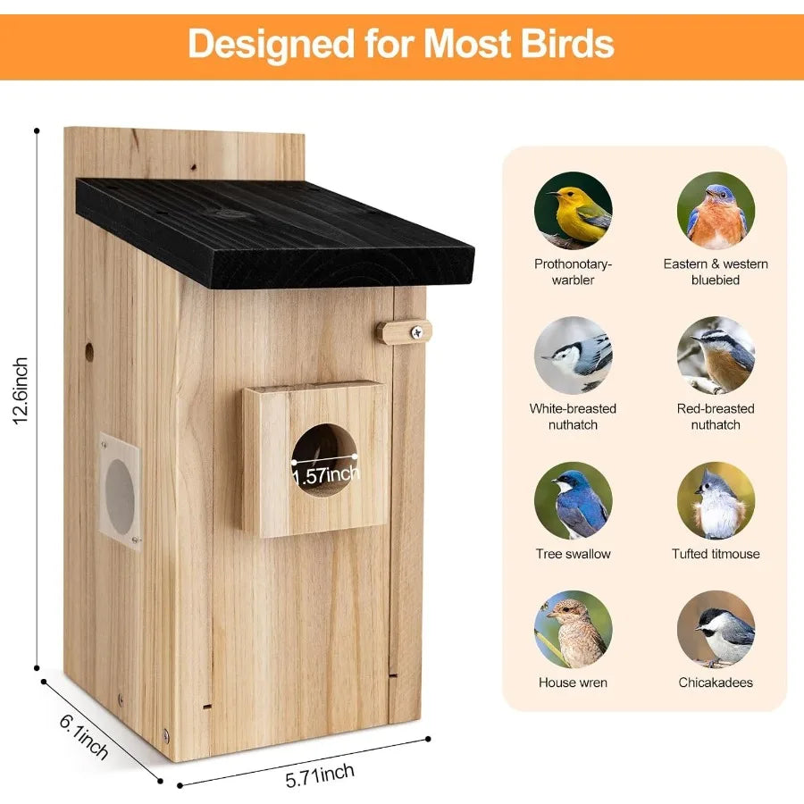 Smart Bird House with Camera 3MP Birdhouse Camera