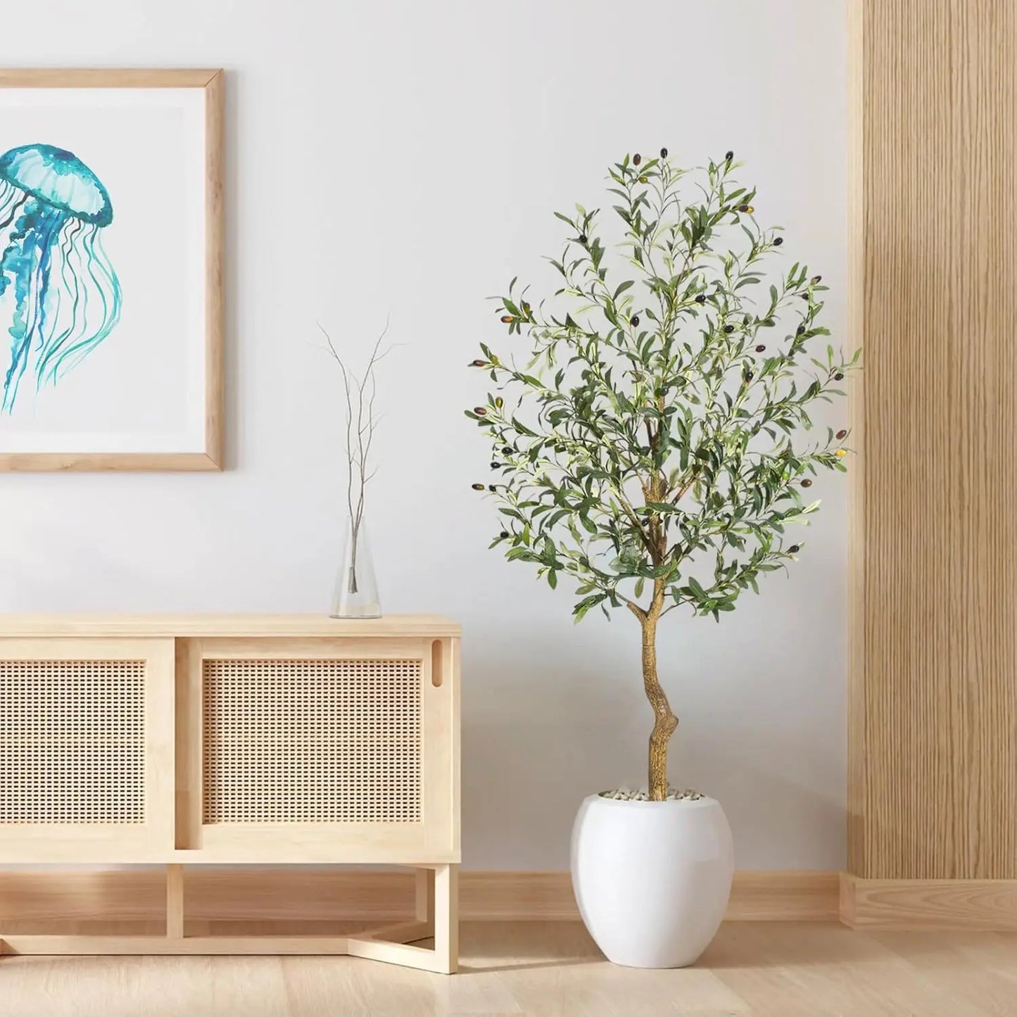 5FT Artificial Olive Tree