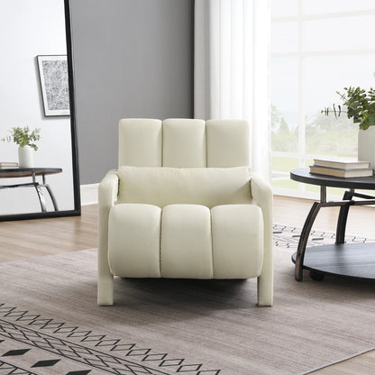 Modern cushioned chairs with pillows, comfortable and breathable, versatile for living rooms and bedrooms