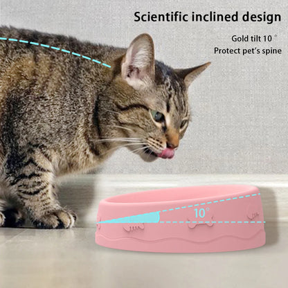 2-in-1 Pets Silicone Slow Feeder,