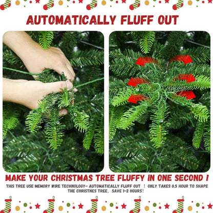 4 FT Pre-Lit Aspen Fir Artificial Christmas Tree