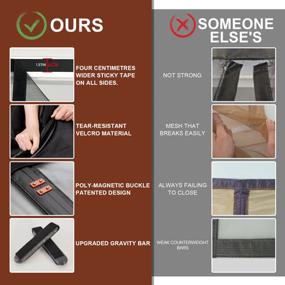 Screen Door Curtains