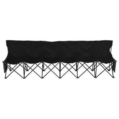 Outdoor Furniture 6 Seats Portable Folding Bench Furniture Garden Bench Garden Furniture