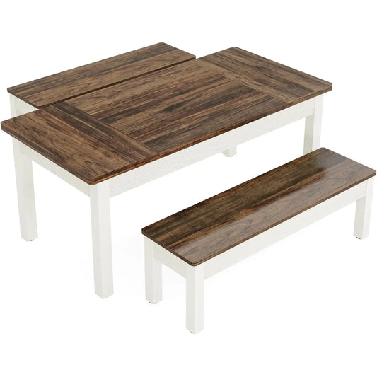 Farmhouse Kitchen Table Set and Dinette for Dining Room