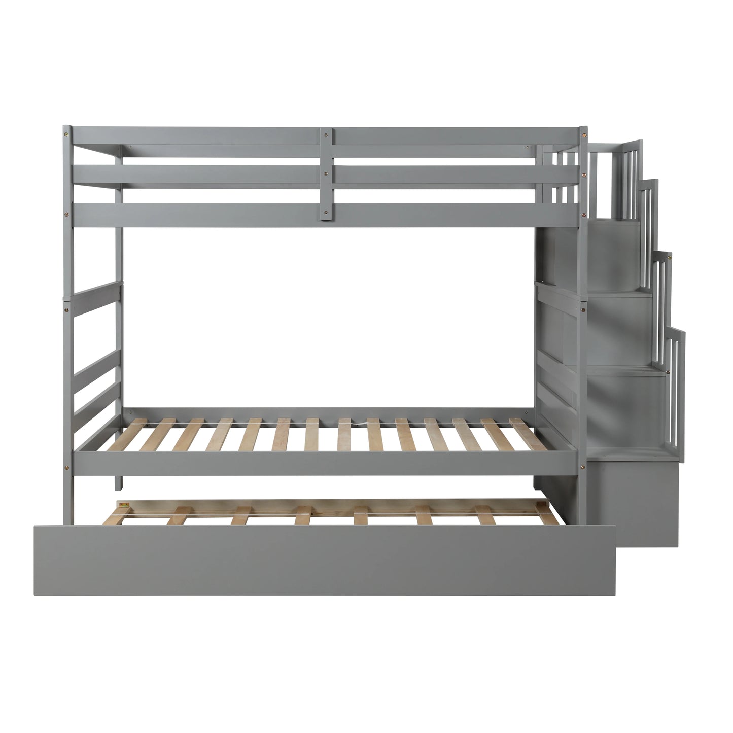 TWIN BUNKBED WITH TRUNDLE
