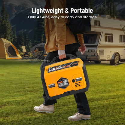 Generator Gas Powered for Camping Emergencies
