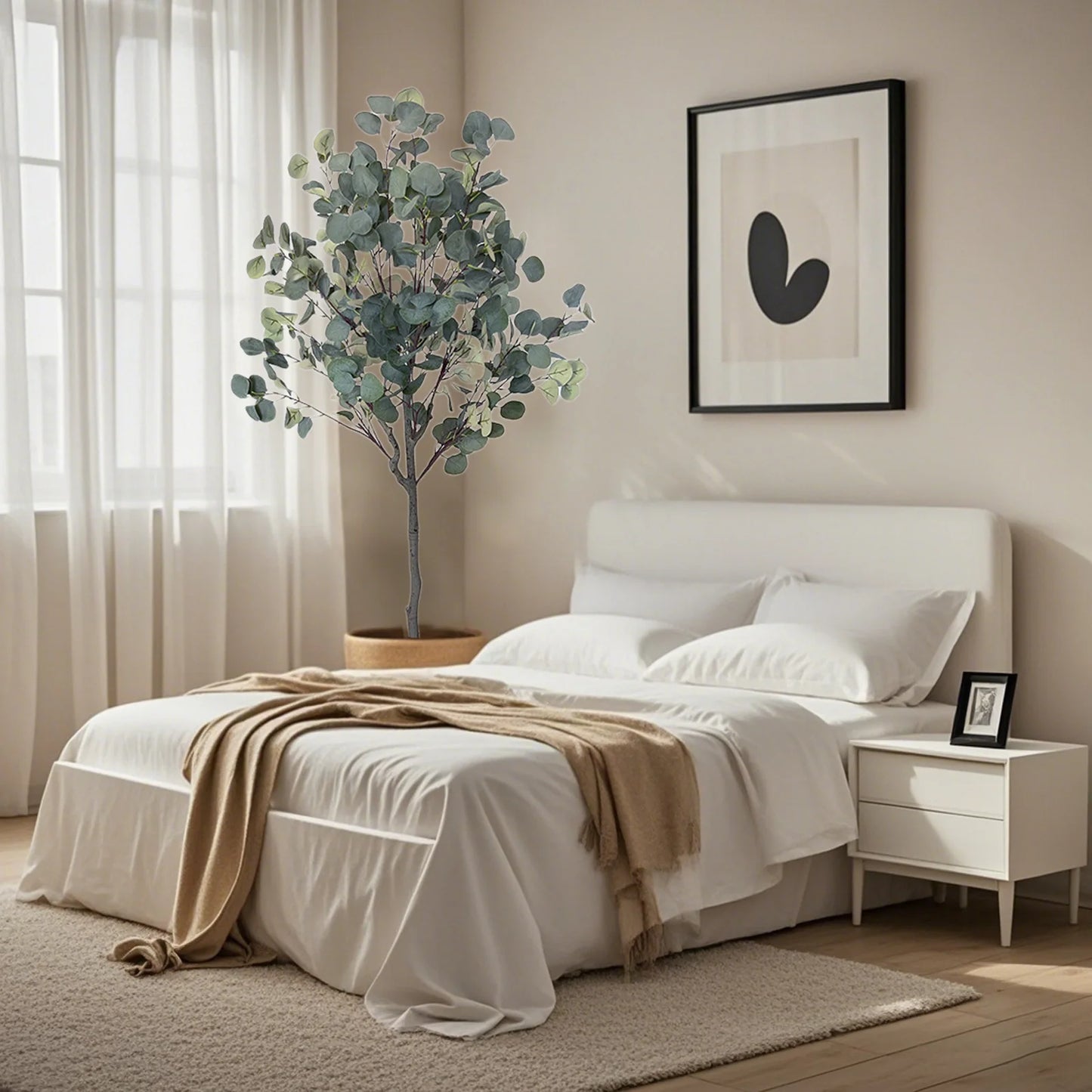 3.9Ft Artificial  Eucalyptus Tree,