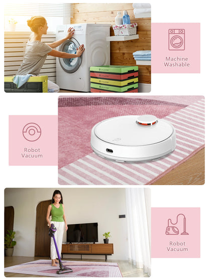 Area Rugs for Living Room, Machine Washable Vintage Rug,