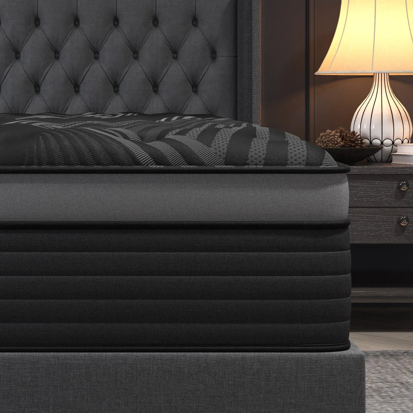 Gel Memory Foam Hybrid Pocket Spring Mattress Twin Full Queen King Bed Mattress