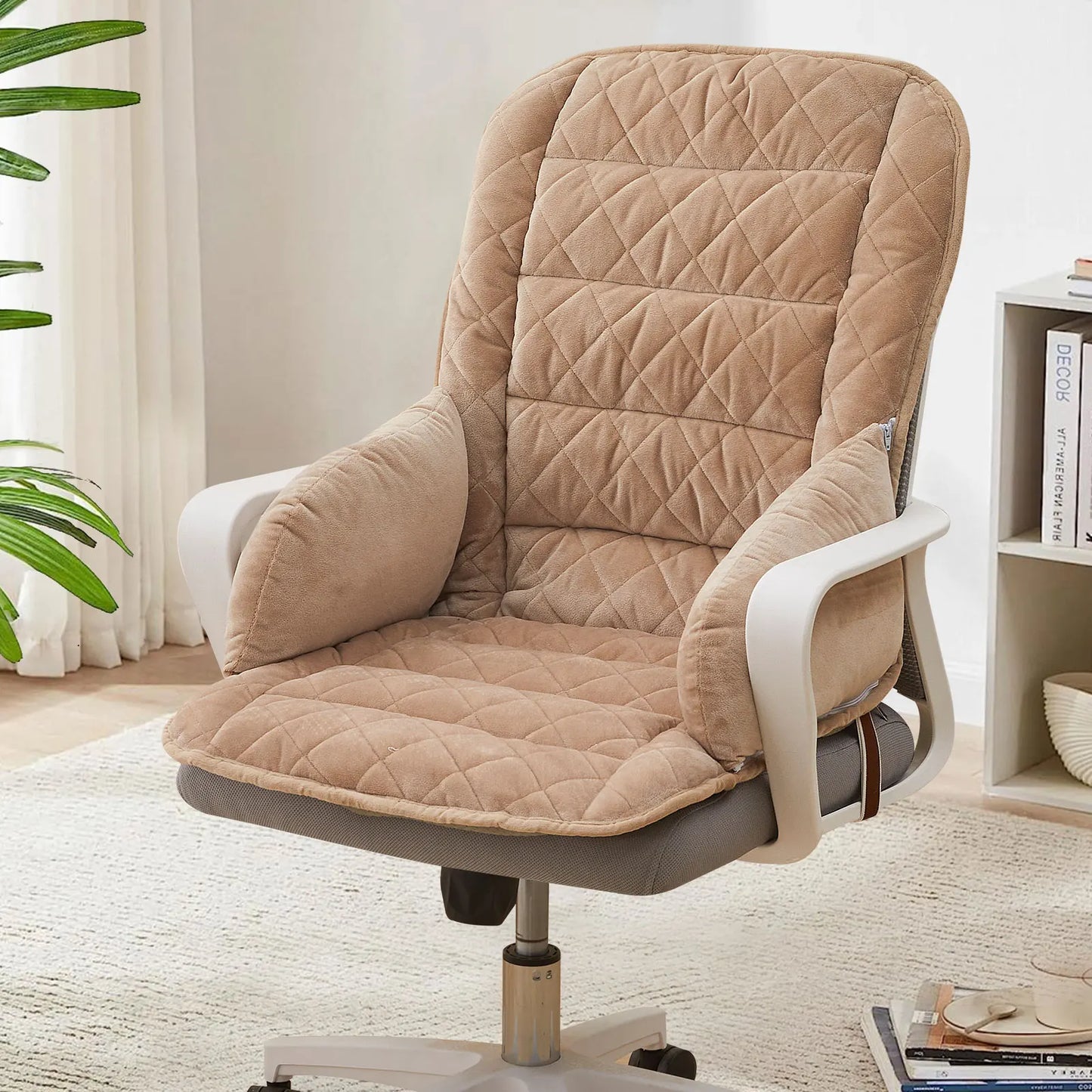 1PC Cushion Backrest All-in-One Seat Cushion Office Sedentary Lumbar Protector Cushion Seams Universal Chair Cushion