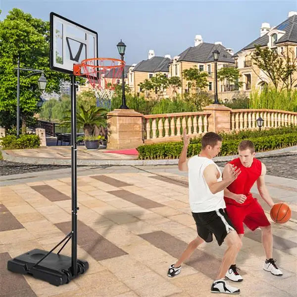 Basketball Hoop Outdoor Portable  Adjustable Height
