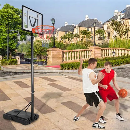 Basketball Hoop Outdoor Portable  Adjustable Height