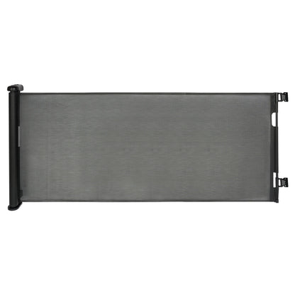 White/Black Iron Pet Fence 40-300cm Adjustable 84cm Height 10-40lbs Small Medium Dogs Indoor Safety Gate