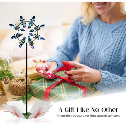Large Wind Spinners Outdoor, Kinetic Metal Wind Spinners or Yard and Garden, Git or amily or riends (30'' W x 87'' H)