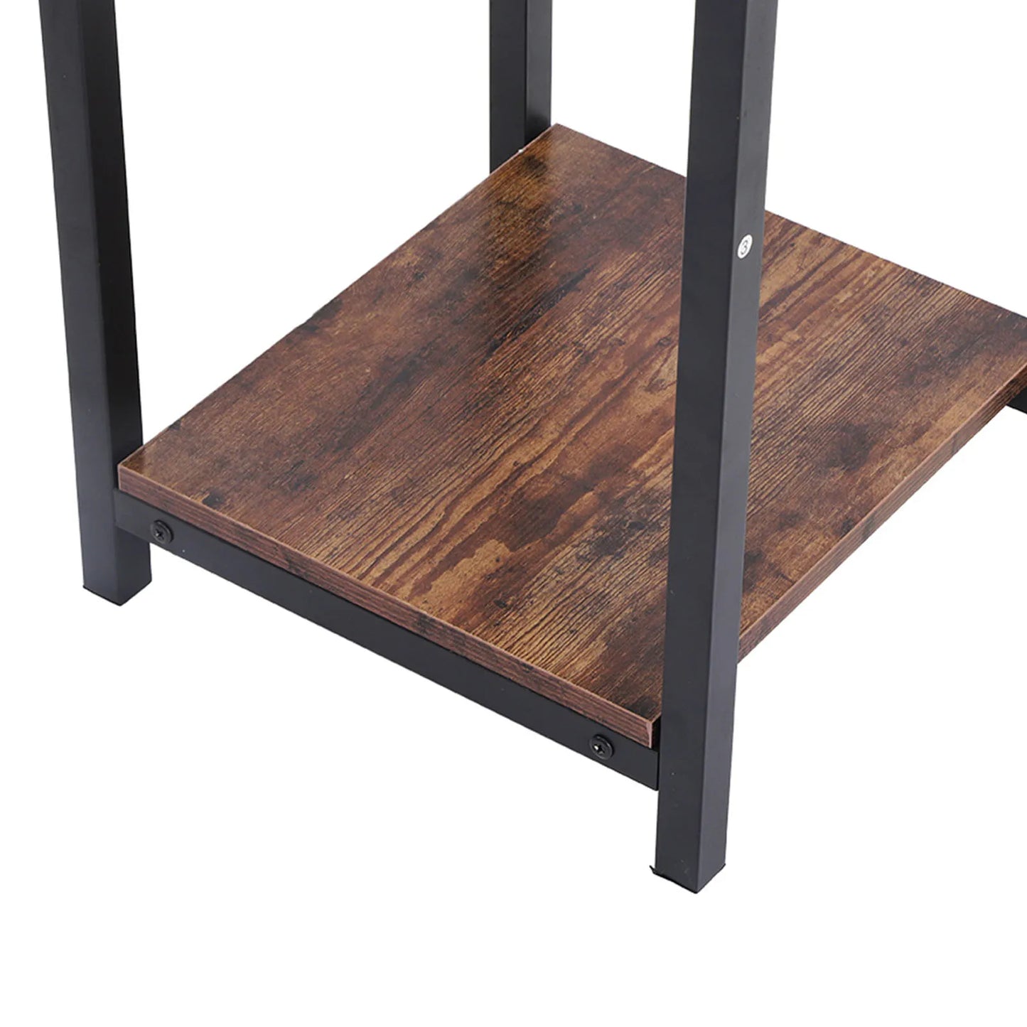 Living Room Desk Simple Double Layer Storage Cabinet Coffee End Table