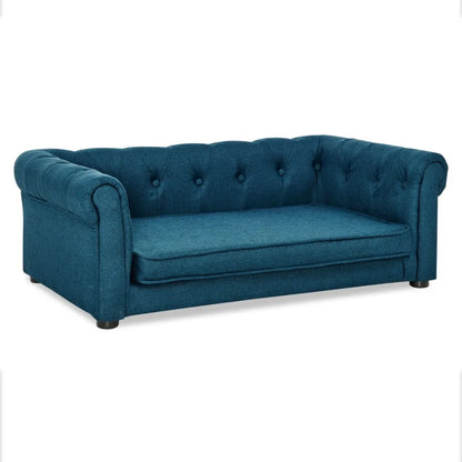 Elegant Rectangle Pet Bed for Medium and Large Dogs Durable Elevated Dog Sofa Bed