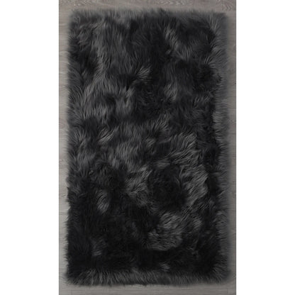Faux Fur Sheepskin Area Rug Bedroom Blanket Living Room