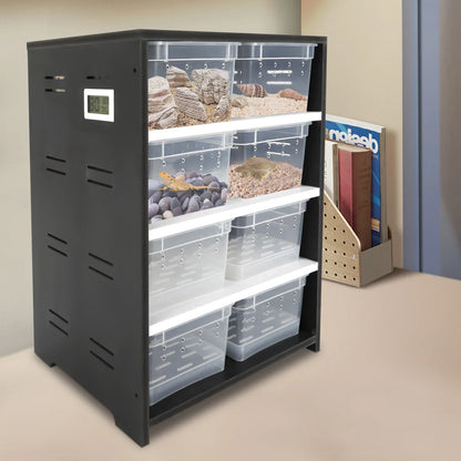Acrylic Pets Feeding Cabinet, 220V High Capacity