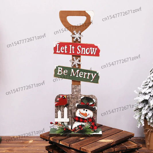 Christmas Decorations Small House Mailbox