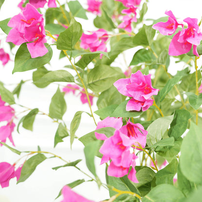 Artificial Bougainvillea Tree Green Plant Bendable Branches And Stems