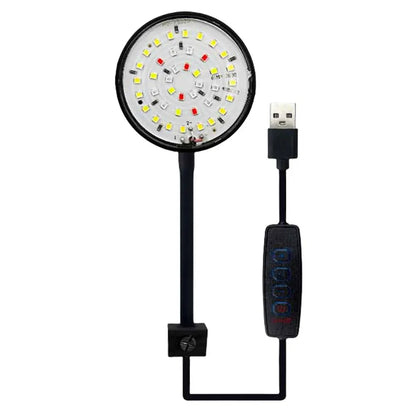 USB Small Fish Tank Light Dimmable LED Moving Aquarium