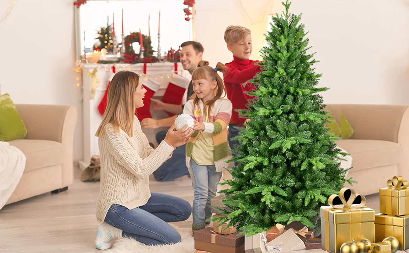 5FT PE&PVC Prelit Christmas Tree