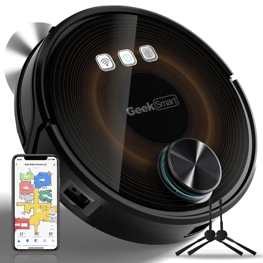 Robot Vacuum Cleaner and Mop LDS Navigation WiFi