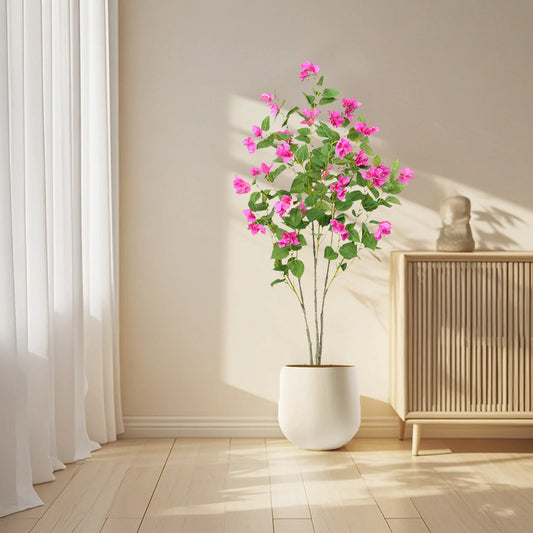Artificial Bougainvillea Tree Green Plant Bendable Branches And Stems