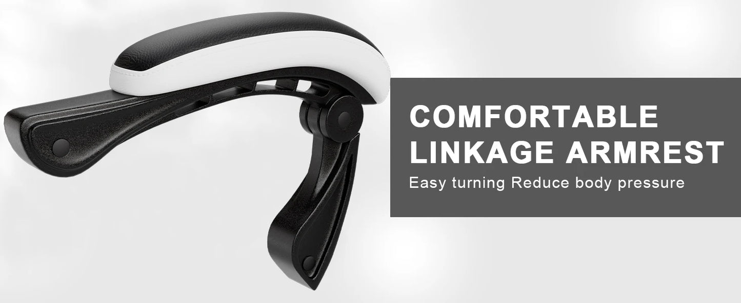 Ergonomic Gaming Chair with Footrest, Racing Style Video Game Chair for Adults, Reclining Gamer Chair Office Chair