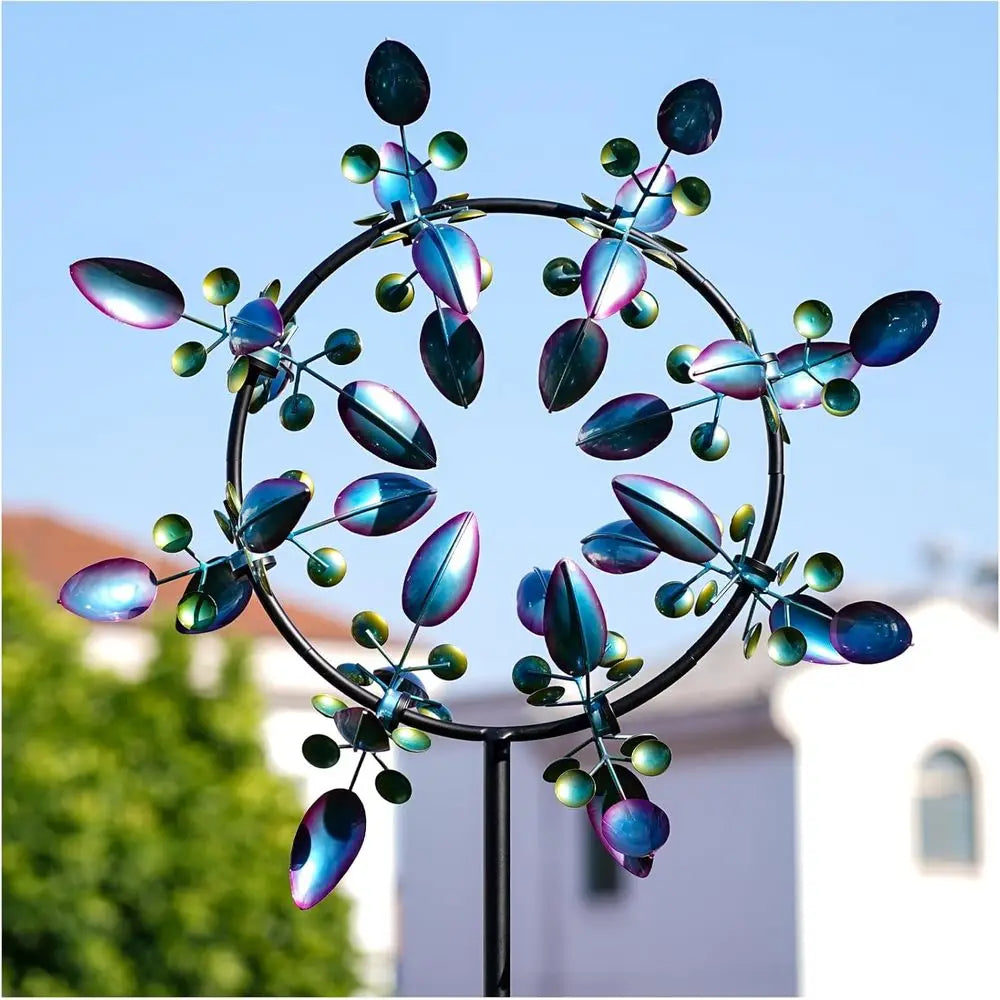 Large Wind Spinners Outdoor, Kinetic Metal Wind Spinners or Yard and Garden, Git or amily or riends (30'' W x 87'' H)